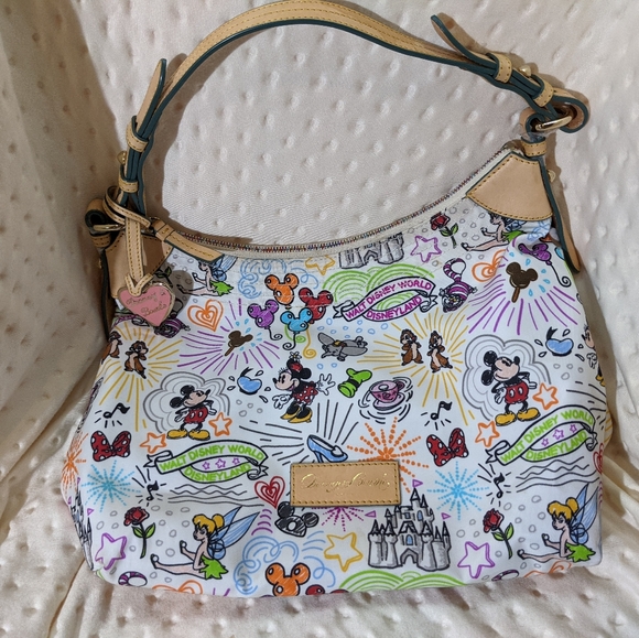 Dooney & Bourke RETIRED Disney Park Champsac Purse Bag. Like New Condition - Picture 14 of 14